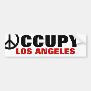 OCCUPY LOS ANGELES AUTOAUFKLEBER