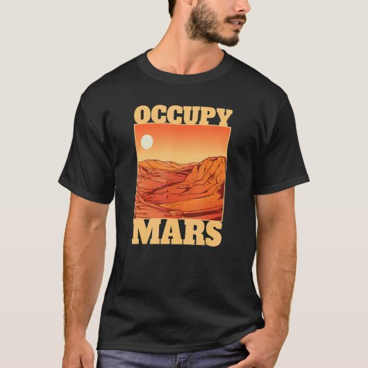 Occupy Mars_2 T-Shirt (Vorderseite)
