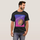 Occupy Mars! Der Rote Planet ruft uns an! T-Shirt (Vorne ganz)