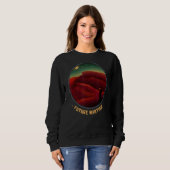 Occupy Mars Future Martian Explorer Rocket to Oute Sweatshirt (Vorne ganz)