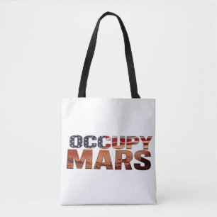 Occupy Mars Leinwand Tasche - Fett Statement for F