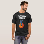 Occupy Mars Planet Space Explorer T-Shirt (Vorne ganz)