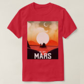 Occupy Mars Retro T-Shirt (Design vorne)