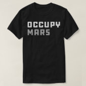 Occupy Mars Space Eploration T-Shirt (Design vorne)