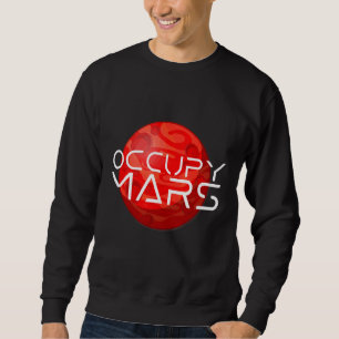Occupy Mars Space Explorer Astronaut für Damen Sweatshirt
