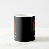 Occupy Mars Space Riding Rocket Krass Kaffeetasse (Mittel)