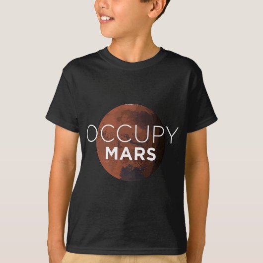 Occupy-Mars T-Shirt (Vorderseite)
