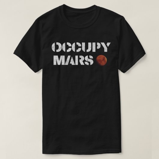 Occupy-Mars T-Shirt (Design vorne)