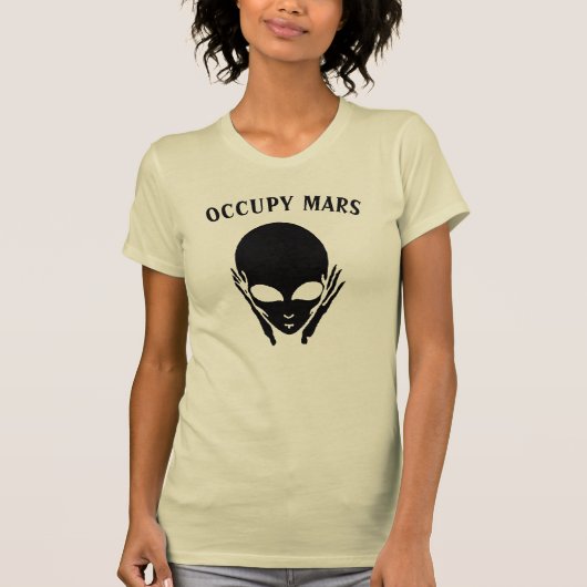 Occupy-Mars-T - Shirt (Vorderseite)