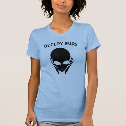 Occupy-Mars-T - Shirt (Vorderseite)