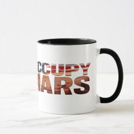 Occupy Mars Tasse - Weltraumforschung mit Amerika