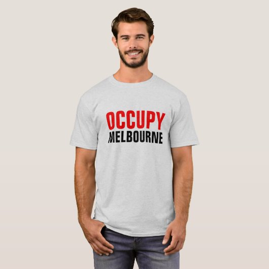 OCCUPY MELBOURNE T-Shirt (Vorne ganz)