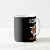 Occupy Mercury 2Mercury Planet Space Rocket Kaffeetasse (VorderseiteRechts)