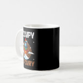 Occupy Mercury 2Mercury Planet Space Rocket Kaffeetasse (Vorderseite Links)
