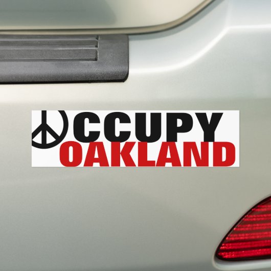 OCCUPY OAKLAND AUTOAUFKLEBER (Auf Auto)