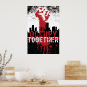 Occupy-Plakat Poster (Küche)