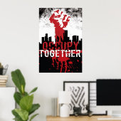 Occupy-Plakat Poster (Heimbüro)