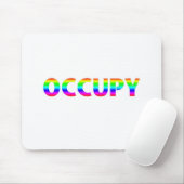 Occupy Rainbow Mousepad (Mit Mouse)