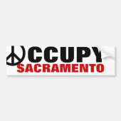 OCCUPY SACRAMENTO AUTOAUFKLEBER (Vorne)