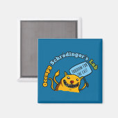 Occupy Schrodingers Labrador Magnet (Vorderseite/Rückseite)