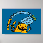 Occupy Schrodingers Labrador Poster (Vorne)