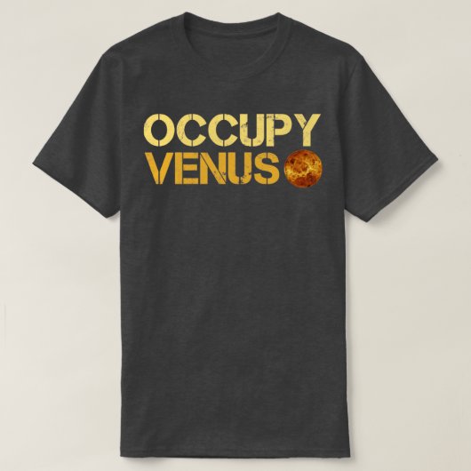 Occupy Venus Planet T-Shirt (Design vorne)