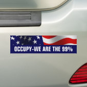 Occupy Wall Street 99 Prozent Autoaufkleber (Auf Auto)