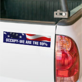 Occupy Wall Street 99 Prozent Autoaufkleber (Auf Lkw)