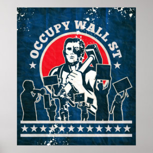 Occupy Wall Street America Poster