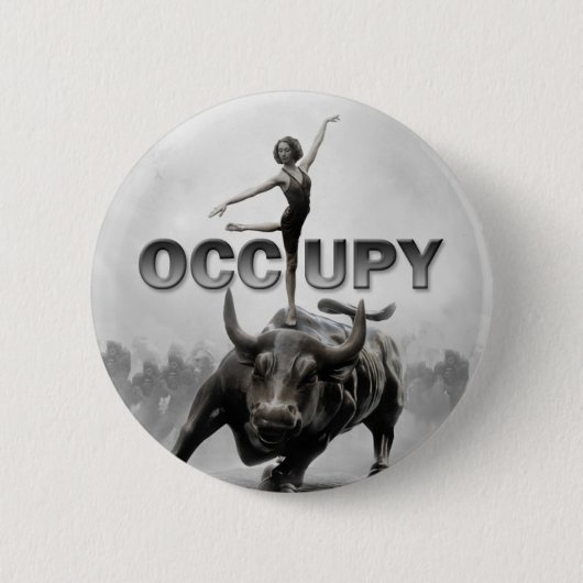 Occupy Wall Street Button (Vorderseite)