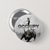Occupy Wall Street Button (Vorne & Hinten)