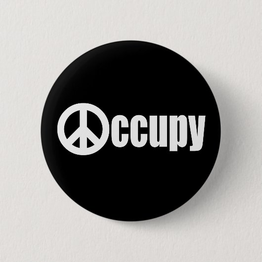 Occupy Wall Street Button (Vorderseite)