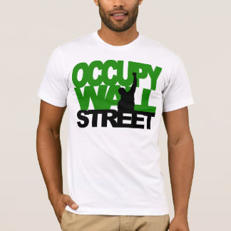 OCCUPY WALL STREET Grün T-Shirt