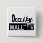 Occupy Wall Street-Knopf Button (Vorderseite)