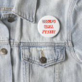 "Occupy Wall Street-" Knopf Button (Beispiel)