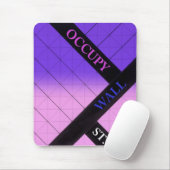 Occupy Wall Street Mousepad (Mit Mouse)