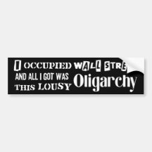 Occupy Wall Street, Oligarchie