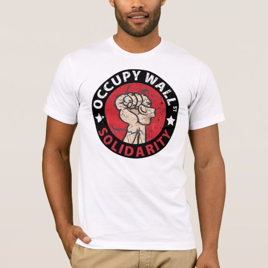 Occupy Wall Street T-Shirt (Vorderseite)