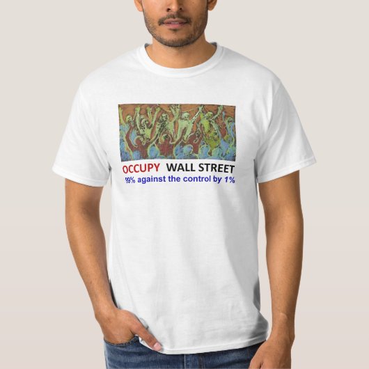 Occupy Wall Street T-Shirt (Vorderseite)