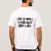 Occupy Wall Street T-Shirt (Rückseite)
