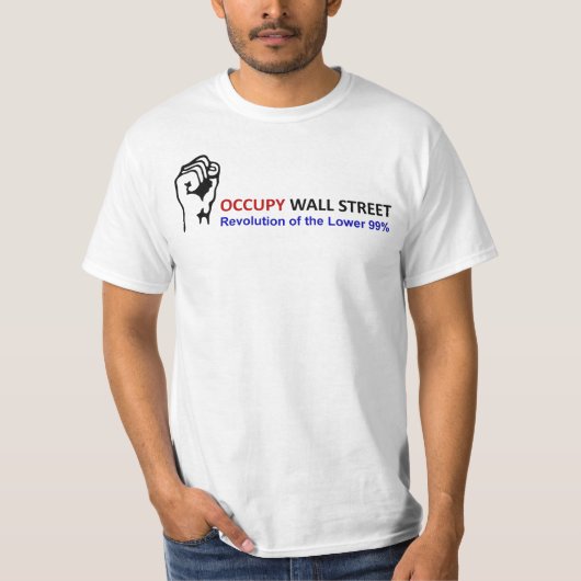 Occupy Wall Street T-Shirt (Vorderseite)