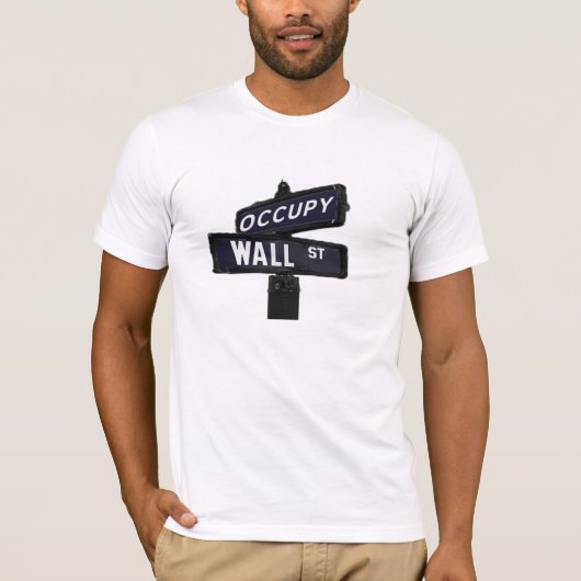 Occupy Wall Street-T-Shirt T-Shirt (Vorderseite)