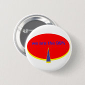 "occupy Wall Street we are the 99 percent" Button (Vorne & Hinten)