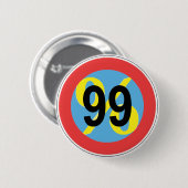 "occupy Wall Street we are the 99 percent" Button (Vorne & Hinten)