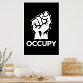 Occupy Wall Street - Wir sind die 99 % Poster (Küche)