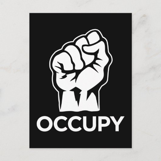 Occupy Wall Street - Wir sind die 99 % Postkarte (Vorderseite)