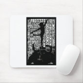 Occupy Wall Street-Wort-Wolke Mousepad (Mit Mouse)