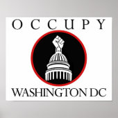 Occupy Washington DC Poster (Vorne)