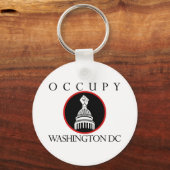 Occupy Washington DC Schlüsselanhänger (Vorderseite)