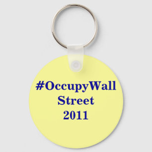 #OccupyWallStreet Schlüsselanhänger